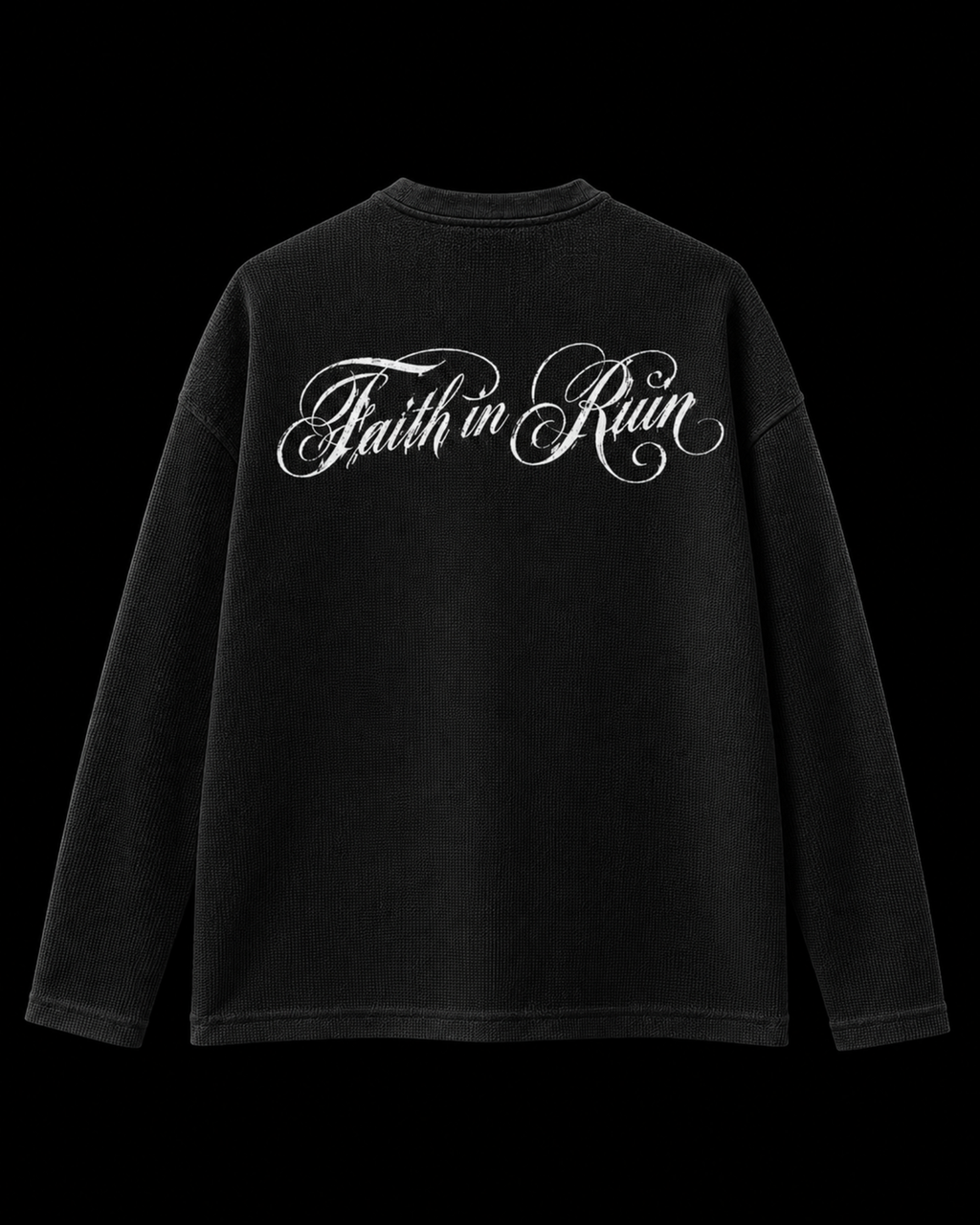 Faith in Ruin Waffle Long Sleeve