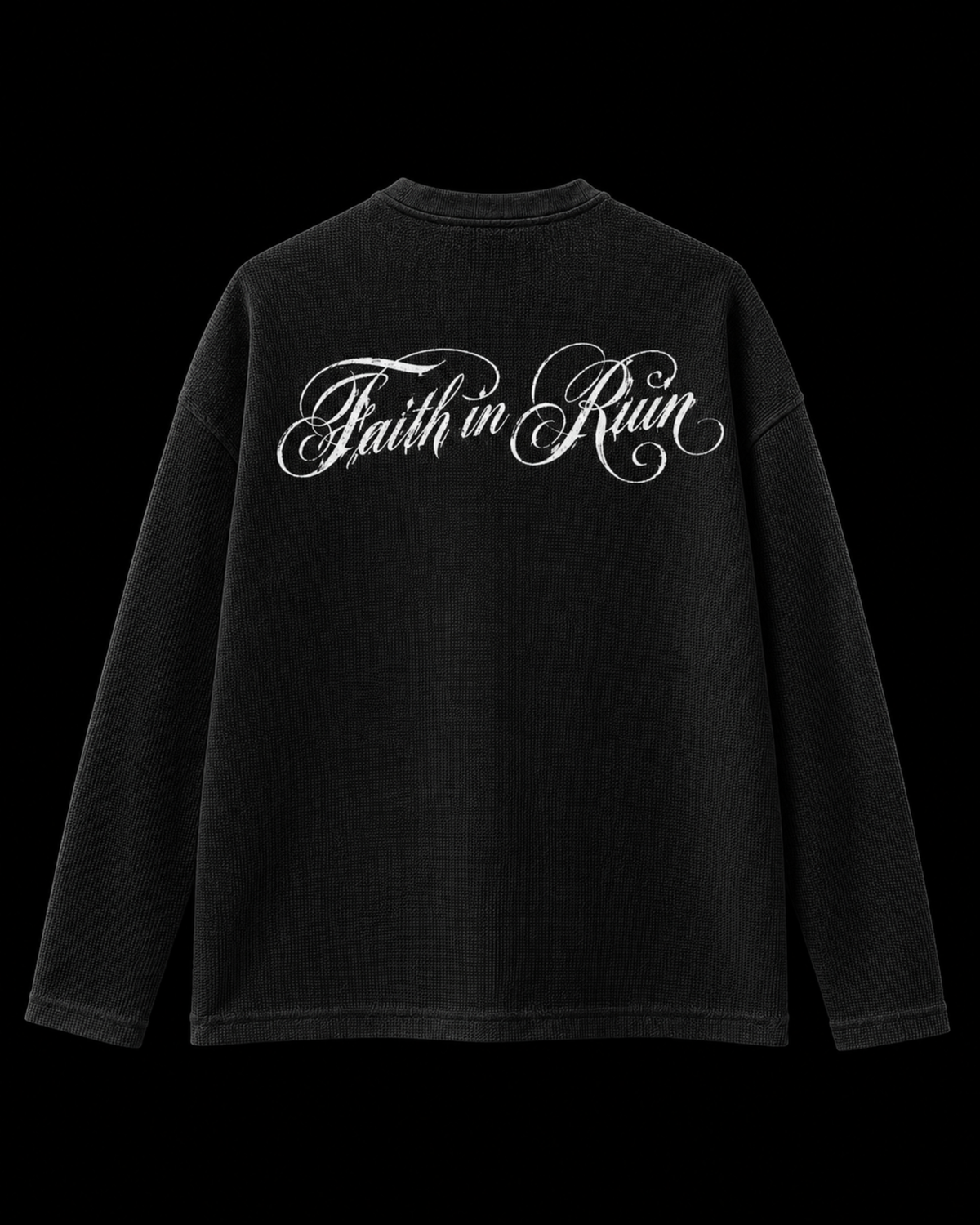 Faith in Ruin Waffle Long Sleeve