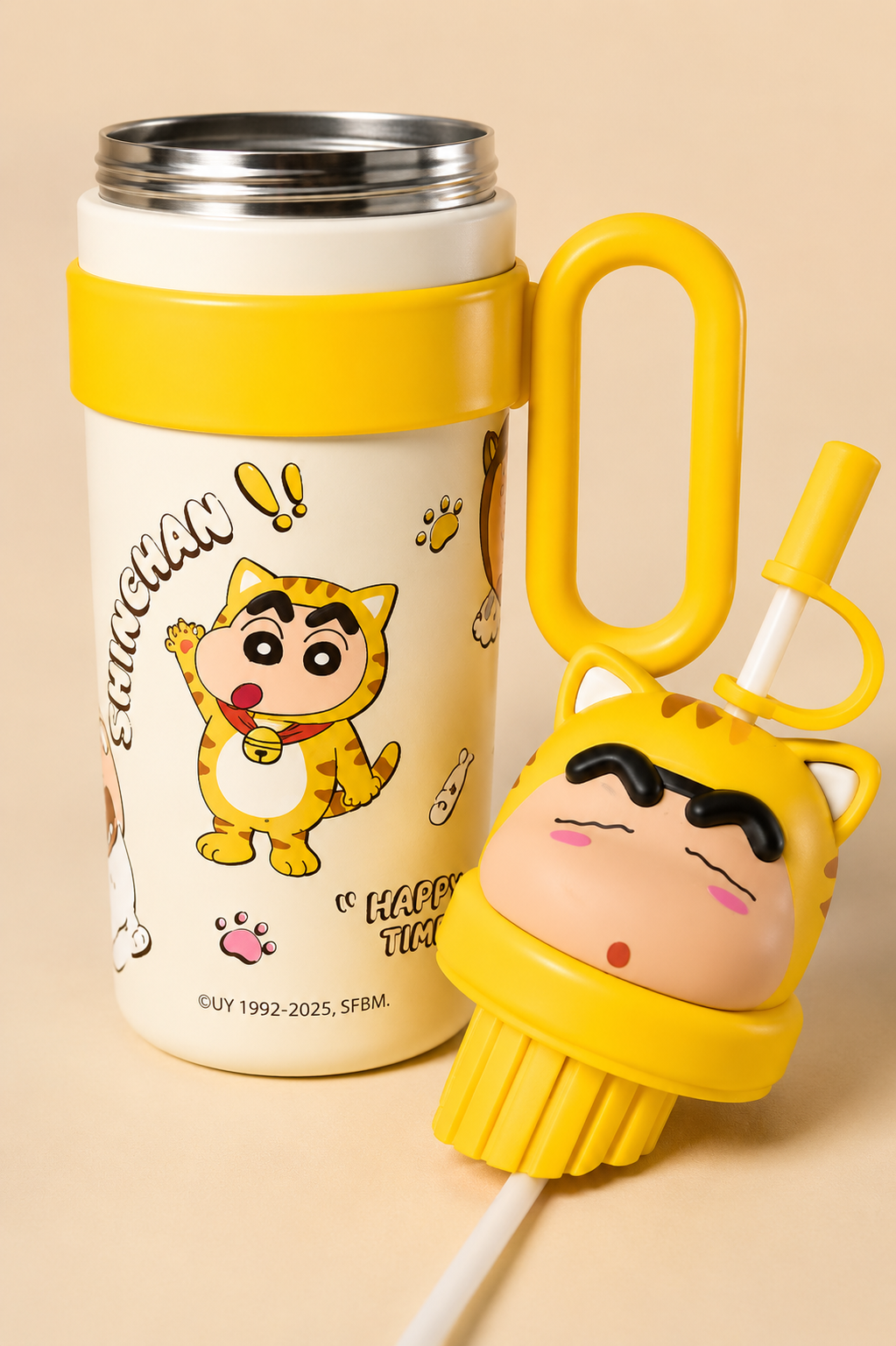 Limited Edition Shinchan Cartoon Insulated Sipper/Tumbler - 800ml