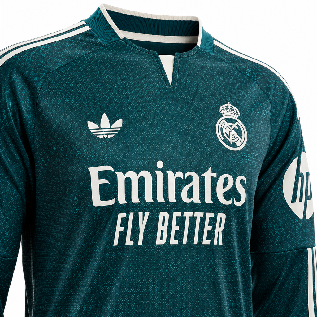 Real Madrid 26/27 Away Full Sleeve Jersey - Player Edition