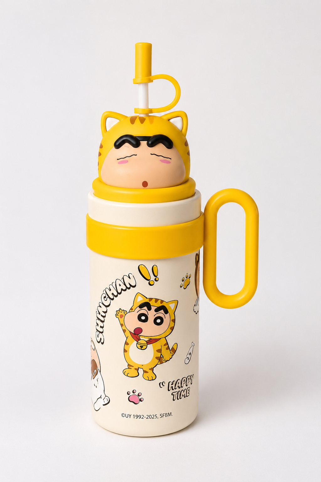 Limited Edition Shinchan Cartoon Insulated Sipper/Tumbler - 800ml