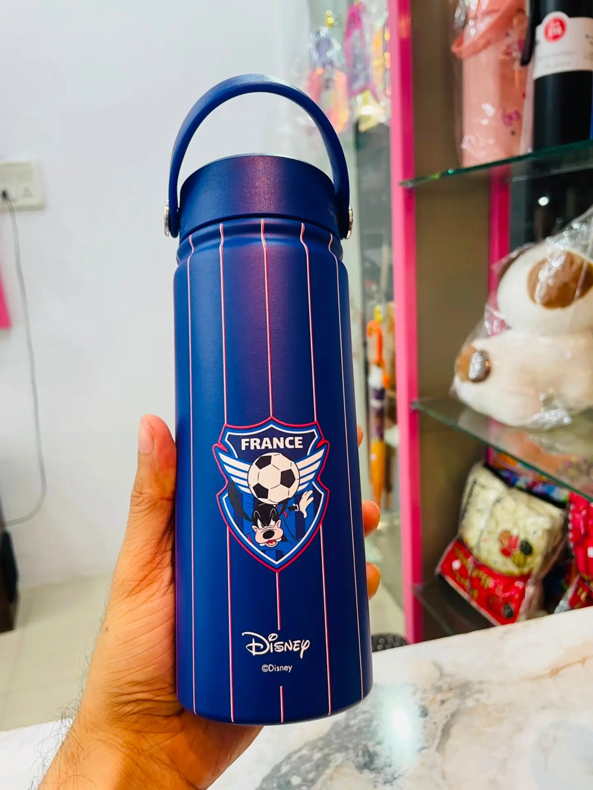 Disney Football Edition Stainless Steel Bottle – 550mL ⚽✨