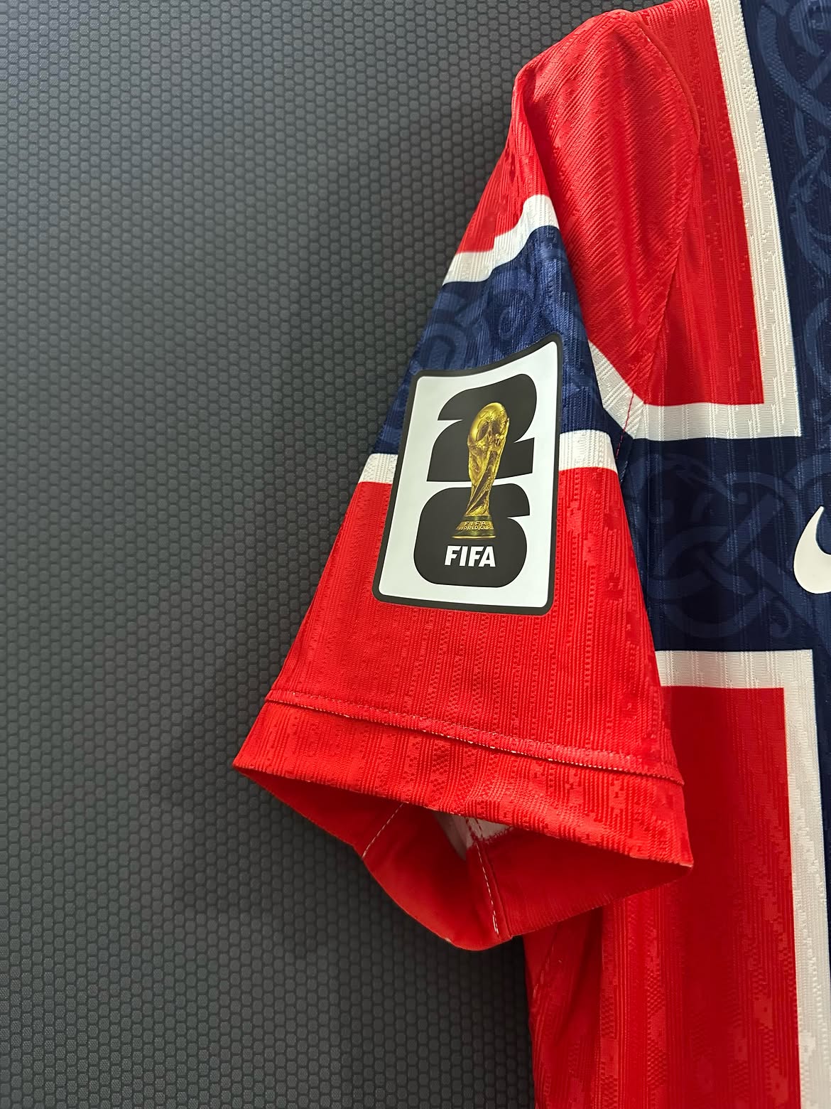 Norway Home Red Fans football Jersey