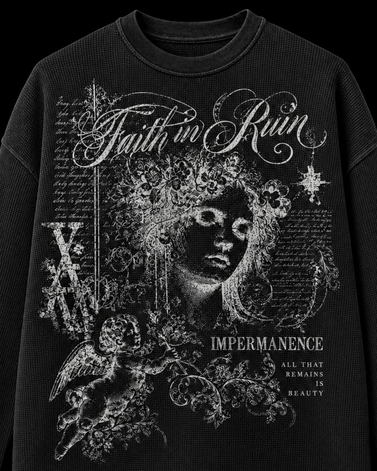 Faith in Ruin Waffle Long Sleeve