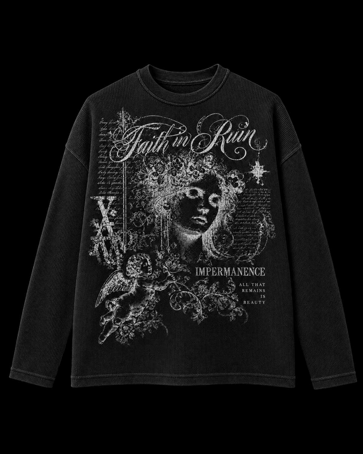 Faith in Ruin Waffle Long Sleeve