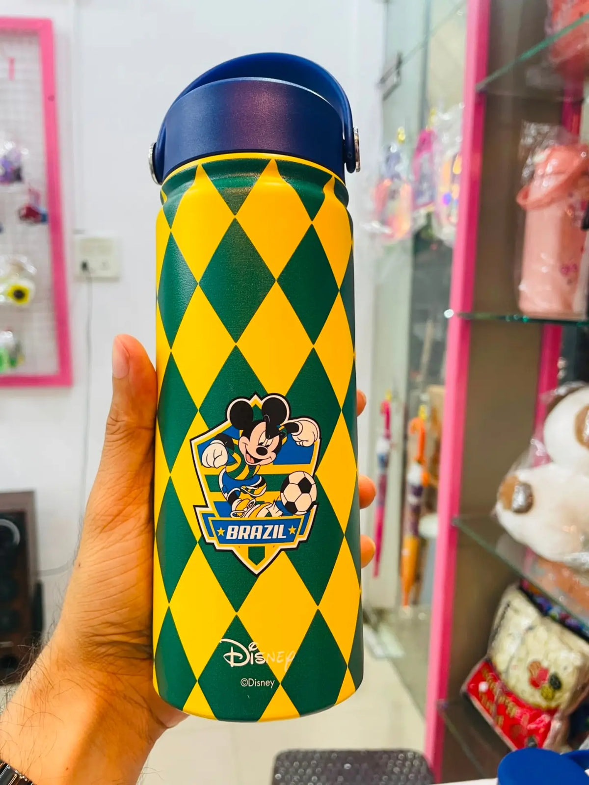 Disney Football Edition Stainless Steel Bottle – 550mL ⚽✨